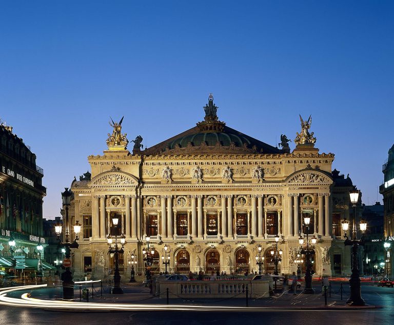 Paris Opéra Garnier et illuminations de Noël