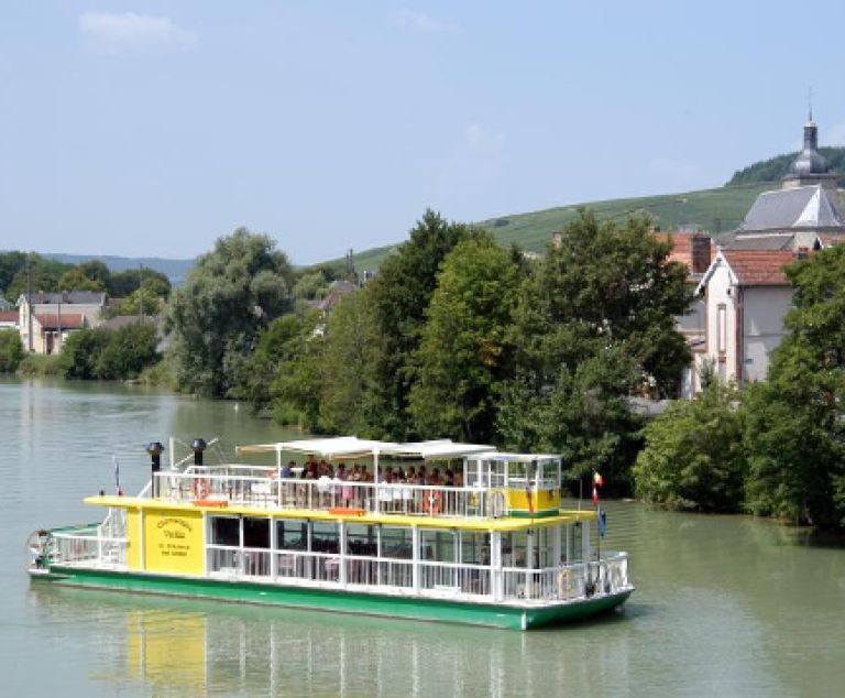 Déjeuner croisière sur la Marne et visite d'une cave de champagne