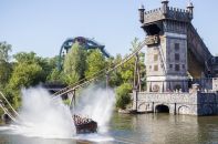 La montagne russe Aquatique à Efteling.