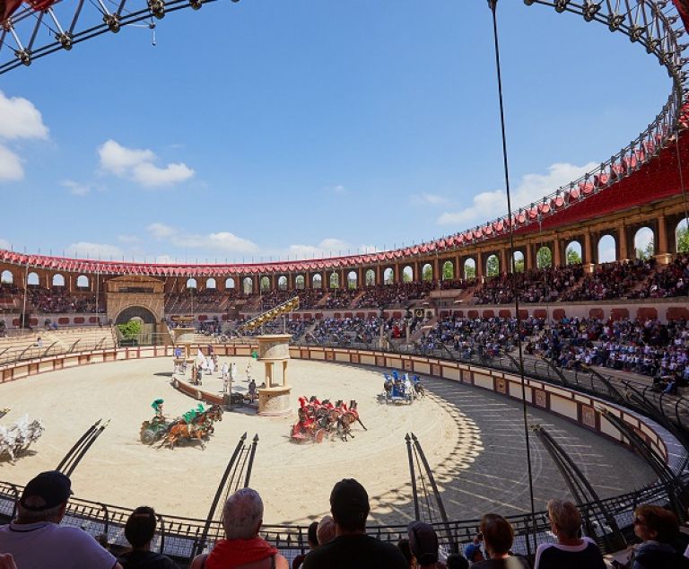 Spectacle au Puy du Fou.