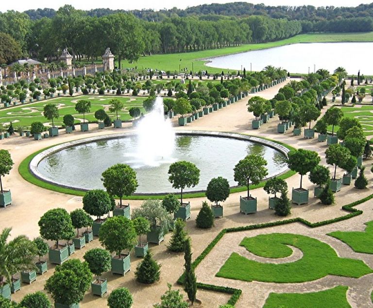 Les jardins de Versailles. 