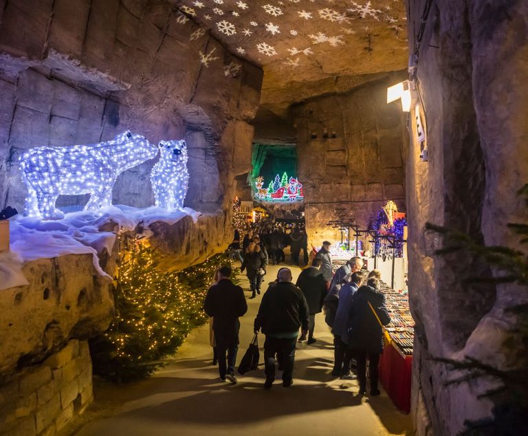 Marché de Noël de  Valkenburg et ses Grottes   